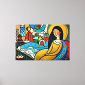 Sadness devours the soul leinwanddruck (Vorderseite)