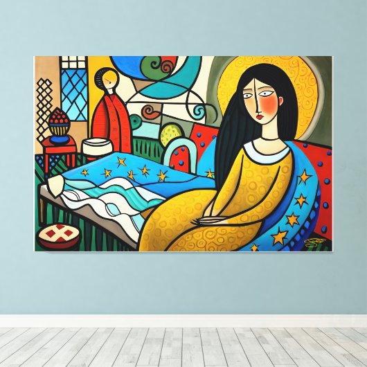 Sadness devours the soul leinwanddruck (Insitu (Holzboden))