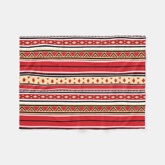Sadu Beduin Fleecedecke (Vorderseite (Horizontal))