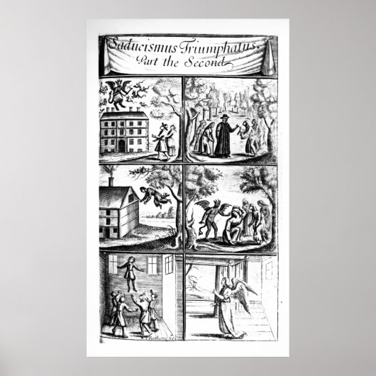 Saducismus Triumphatus, der zweite Teil Poster (Vorne)