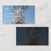 Säen der Blume Visitenkarte (Vorne/Hinten)