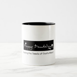 Säen-Samen des Wortes des Gottes Zweifarbige Tasse