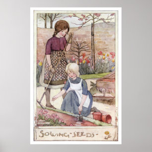 Säen-Samen durch Anne Anderson Poster