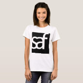 SAF-Logo T (Front u. Rückseite) T-Shirt (Vorne ganz)