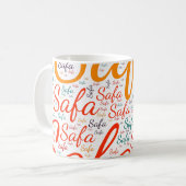 Safa Kaffeetasse (Vorderseite Links)