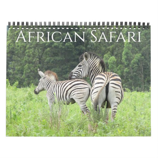 Safari 2025 kalender (Titelbild)