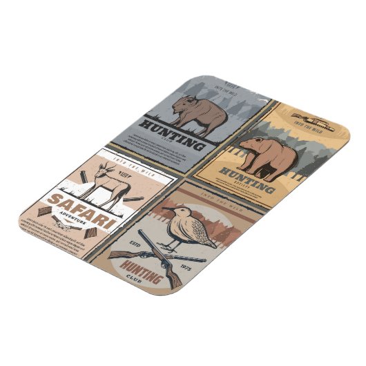 Safari-Abenteuer Magnet (Linke Seite)