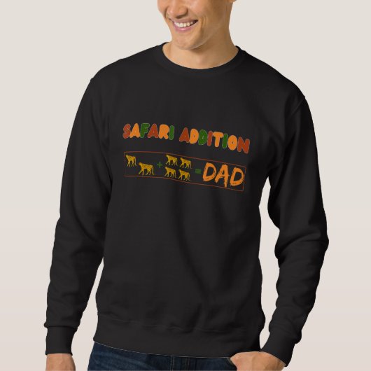 Safari-Addition mit Tigern Sweatshirt (Vorderseite)