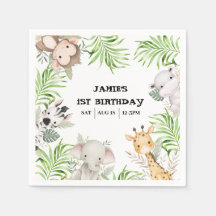 Safari Adventure 1. Geburtstag