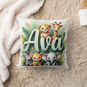 Safari Adventure Ava Throw Kissen