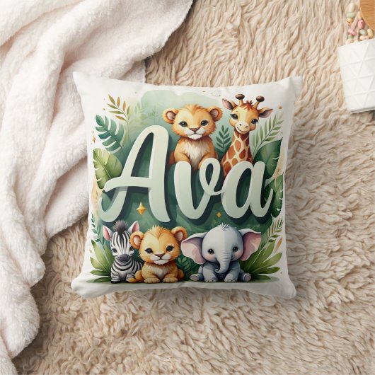 Safari Adventure Ava Throw Kissen (Decke)