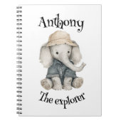 Safari Adventure Babies | Cute Watercolour Animals Notizblock (Vorderseite)