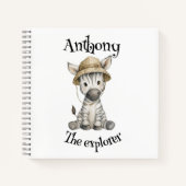 Safari Adventure Babies | Cute Watercolour Animals Notizblock (Vorderseite)