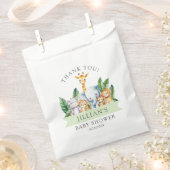 Safari Adventure Baby Shower Geschenktütchen (Ausgeschnitten)