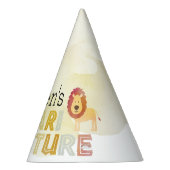 Safari Adventure Geburtstag Partyhütchen (Rechts)