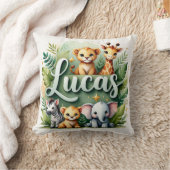 Safari Adventure Lucas Throw Kissen (Decke)