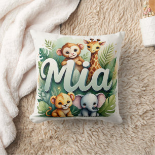 Safari Adventure Mia Throw Kissen