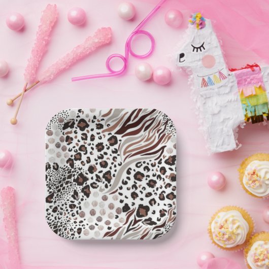 Safari Adventure Paper Plate Pappteller (Party)