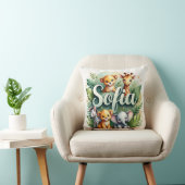 Safari Adventure Sofia Throw Kissen (Stuhl )