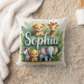Safari Adventure Sophia Throw Kissen (Decke)