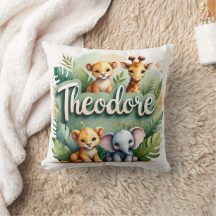 Safari Adventure Theodore Throw Kissen