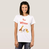 Safari Adventure Wildtiere T-Shirt (Vorne ganz)