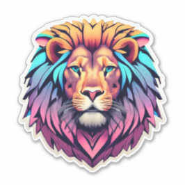 Safari Adventures Löwensticker Serie Aufkleber