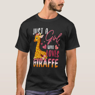 Safari Africa Animal Zobewahre Frauen Girls Giraf T-Shirt