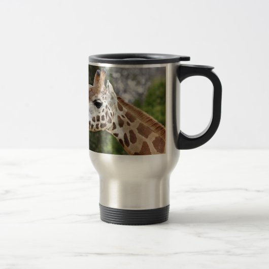 Safari Africa Mod Chic Classy Destiny Giraffe Reisebecher (Rechts)