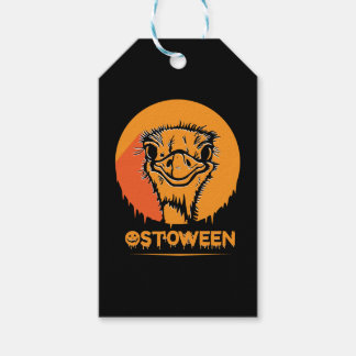 Safari Africa serengeti wild life halloween Ostric Geschenkanhänger