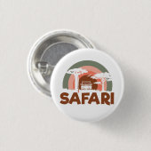 Safari Africa Theme Button (Vorne & Hinten)