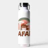 Safari Africa Theme Trinkflasche (Vorne)