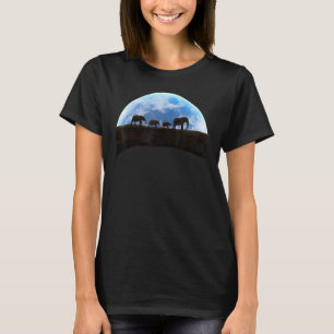 Safari Africa Wild Animals Zoo Elephant T-Shirt