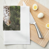 Safari-Afrika-Modchic-noble Schicksals-Giraffe Geschirrtuch (Viertel Falte)
