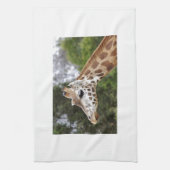 Safari-Afrika-Modchic-noble Schicksals-Giraffe Geschirrtuch (Vertikal)