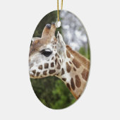 Safari-Afrika-Modchic-noble Schicksals-Giraffe Keramik Ornament (Links)