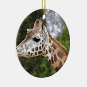 Safari-Afrika-Modchic-noble Schicksals-Giraffe Keramikornament (Rechts)