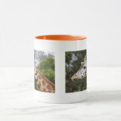 Safari-Afrika-Modchic-noble Schicksals-Giraffe Tasse (Zentrum)