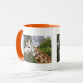 Safari-Afrika-Modchic-noble Schicksals-Giraffe Tasse (Vorderseite Links)