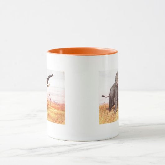 Safari-afrikanische Tasse (Zentrum)