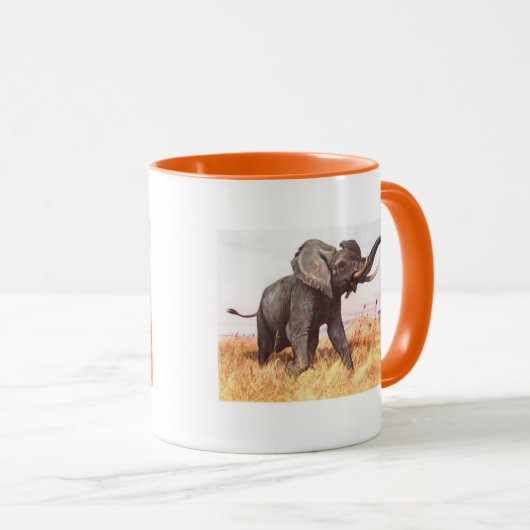 Safari-afrikanische Tasse (VorderseiteRechts)