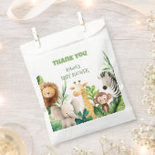 Safari Animal Aquarell Babydusche Geschenktütchen (Ausgeschnitten)