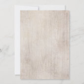 Safari Animal Baby Shower Invitation Einladung (Rückseite)