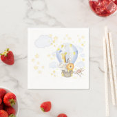 Safari Animal Hot Air Ballon Napkins Serviette (Beispiel)