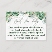 Safari Animal Jungle Green & Gold Boy Buch Begleitkarte (Vorderseite)