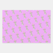 Safari Animal Party Birthday Wrapping Paper Geschenkpapier Set (Vorderseite 2)