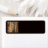 Safari Animal Print Address Labels (Insitu)