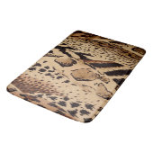 Safari Animal Print Bath Mat Badematte (Schrägansicht)