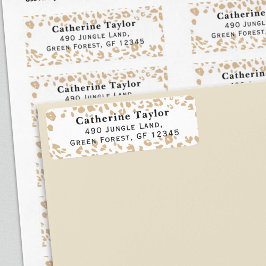 Safari Animal Print Gender Neutral Dusche Rückkehr