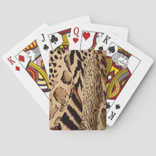 Safari Animal Print Playing Cards Spielkarten